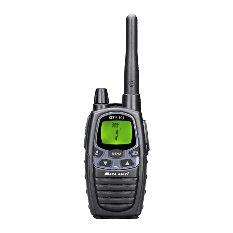 Midland G7 Pro Single 69 canaux Individuel 10km PMR446 Talkie-walkie