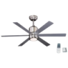 Orbegozo CP 50120 60W Lumière Chrome 3 vitesses télécommande Ventilateur de plafond