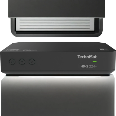 Récepteur TechniSat HD-S 224+ DVB-S2 HD 1080p Satellite