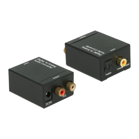 Convertisseur Audio Delock 62444 DAC Numérique-Analogique