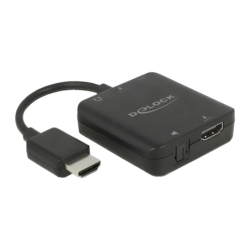 Extracteur audio Delock 63333 4K 60Hz HDMI + TOSLINK + Jack 3,5mm