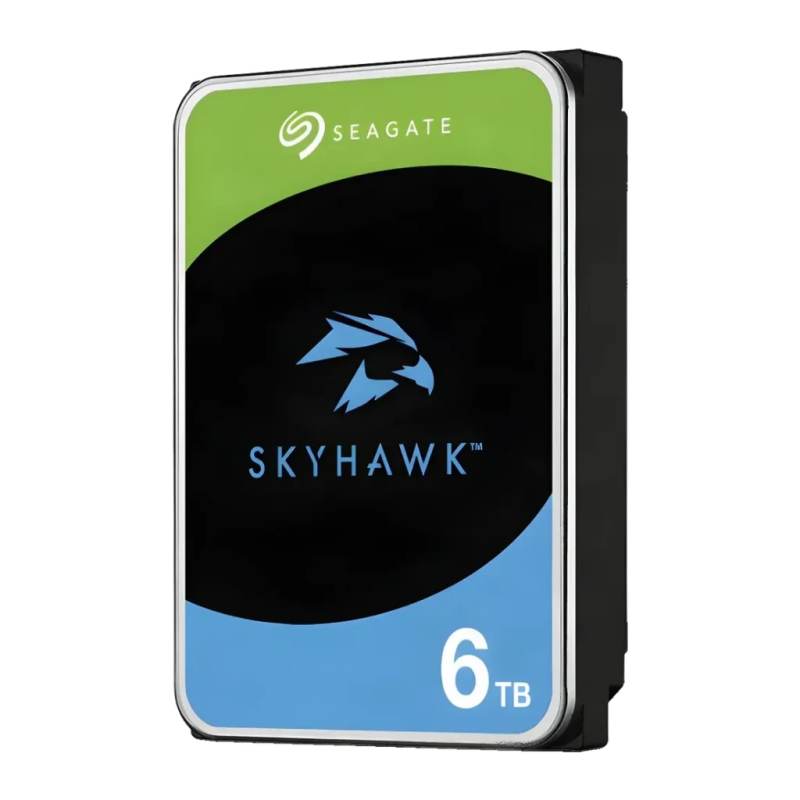 Seagate SkyHawk ST6000VX009 6TB Noir SATA III 3,5 pouces 5400rpm Disque dur