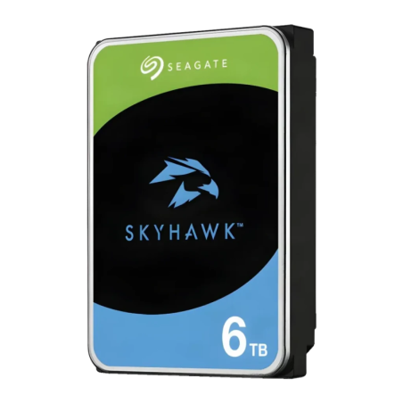 Seagate SkyHawk ST6000VX009 6TB Noir SATA III 3,5 pouces 5400rpm Disque dur