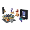 Set LEGO Minecraft Le Voyage dans le Nether et le Portail de l'End 21584 192 pièces À partir de 7 ans