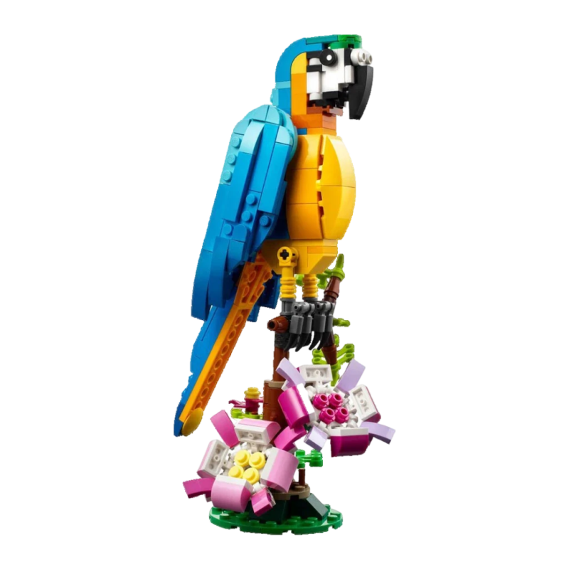 Set de construction LEGO Creator 3 en 1 Perroquet Exotique 31136 253 pièces