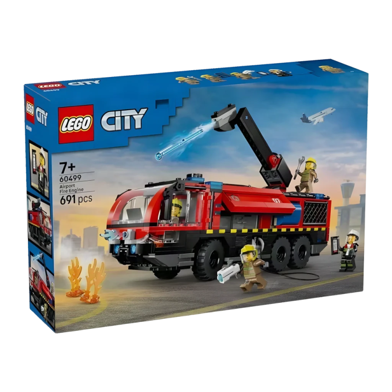 LEGO City Camion de Pompiers de l'Aéroport 60499 691 pièces 7+ ans