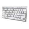 Trust Argent Bluetooth 4.0 Espagnol 24654 à ciseaux Clavier compact sans fil