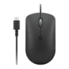 Lenovo 400 Optique Noir de Jais Filaire USB-C 2400 DPI 4 boutons 67 g Souris compacte