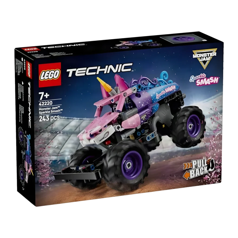 Set de construction LEGO Technic Monster Jam Sparkle Smash 42220 243 pièces 7+ ans