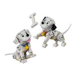 Set LEGO Disney 43271 Lucky et Penny : Chiots des 101 Dalmatiens 268 pièces À partir de 6 ans
