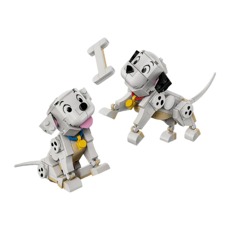 Set LEGO Disney 43271 Lucky et Penny : Chiots des 101 Dalmatiens 268 pièces À partir de 6 ans