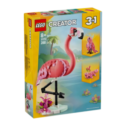 Set LEGO Creator 3 en 1 Flamant Rose 31170 288 pièces 8+ ans