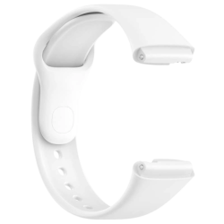 Bracelet en silicone Xiaomi Redmi Watch 3 Active Blanc