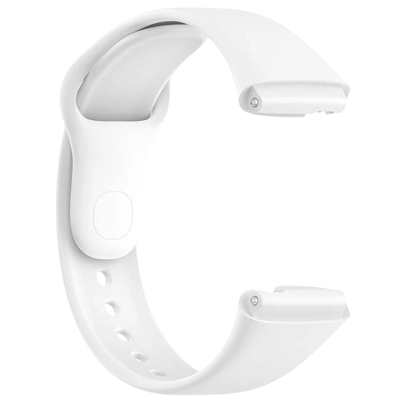 Bracelet en silicone Xiaomi Redmi Watch 3 Active Blanc