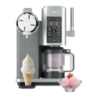 Sorbetière Ninja CREAMi Scoop & Swirl 0,47L 800W Argent NC701EU écran tactile