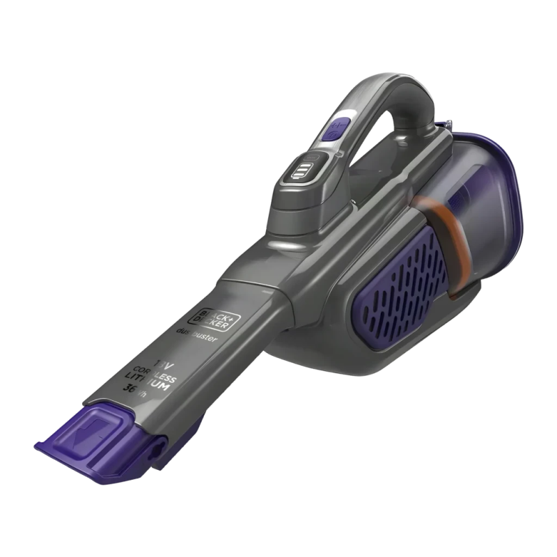 Black & Decker Spécial Animaux BHHV520BFP Noir 35AW 36W 21 min sans fil Aspirateur à main