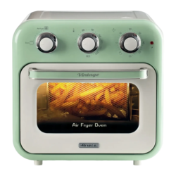 Ariete Vintage Mini Horno 4632 16L 1400W Minuterie 60min Vert Friteuse à air