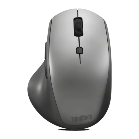 Lenovo ThinkBook Gris 2400 DPI 7 boutons 2,4GHz Souris sans fil ergonomique