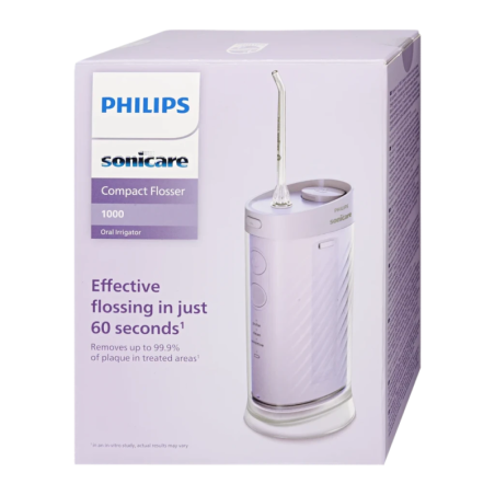 Philips Sonicare Compact Flosser 1000 Rechargeable HX3333 Pourpre sans fil Irrigateur dentaire