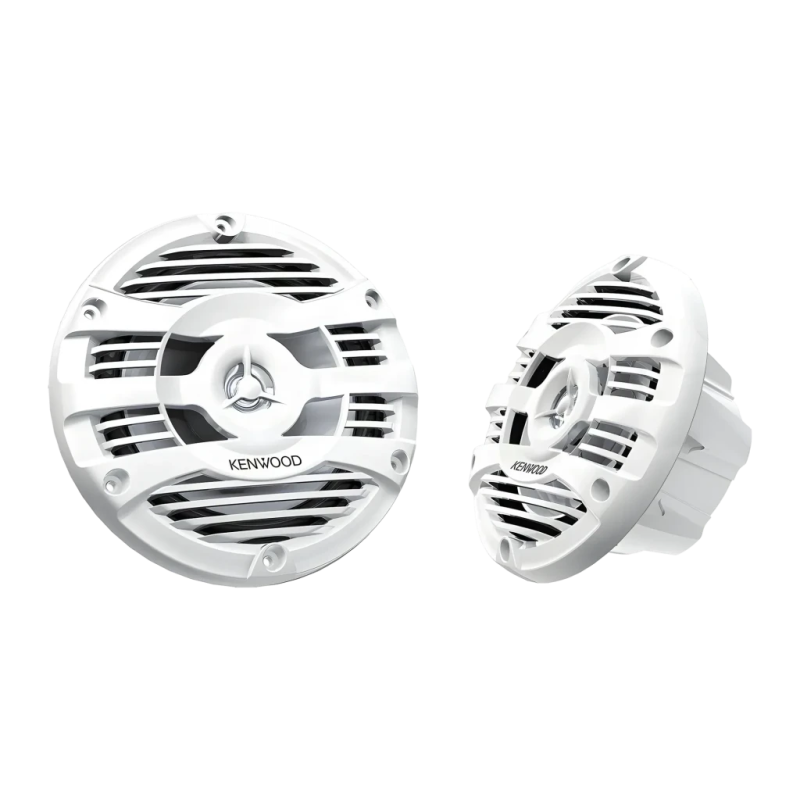 Kenwood 2 voies KFC-1653MRW Blanc 50W Haut-parleurs marins