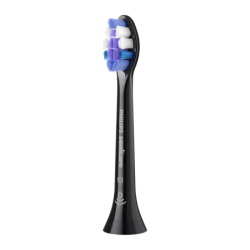 Tête de brosse à dents Philips Sonicare S2 Sensitive Pack 6 BrushSync Noir HX6056/88
