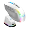 Spirit of Gamer Elite M50 8000 DPI RGB Blanc 6 boutons 2,4GHz Souris gaming sans fil