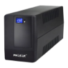 Phasak Esential Interactif 600 VA PH 9464 Noir 360W 2 prises Onduleur