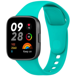 Bracelet en silicone Xiaomi Xiaomi Redmi Watch 3 Turquoise
