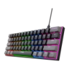 Trust Gaming GXT 867 Acira 60% Outemu Red RGB Espagnol Noir Clavier gaming mécanique