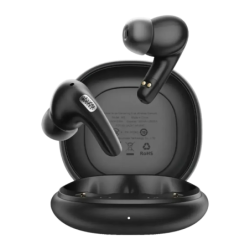 Acefast W3 Noir IPX4 TWS ANC Bluetooth 5.4 30h Écouteurs sans fil
