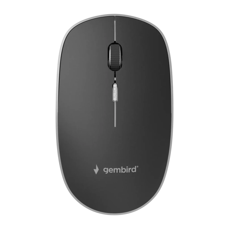 Gembird Noir MUSW-4B-01 1600 DPI 4 boutons 2,4GHz Souris sans fil