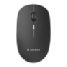 Gembird Noir MUSW-4B-01 1600 DPI 4 boutons 2,4GHz Souris sans fil