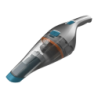 Aspirateur à main Black & Decker 7,2 V bleu/argent sans fil, 882 l/min, 10 min