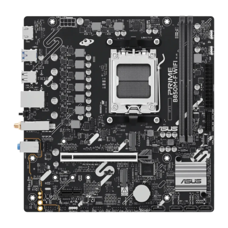 ASUS PRIME B850M-F WiFi B850 AM5 DDR5 Micro ATX Noir 2 emplacements M.2 Carte mère