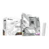 Gigabyte X870M Aorus Elite WiFi7 Ice AMD X870 AM5 DDR5 Micro ATX Blanc 2,5G Ethernet 2 emplacements M.2 Carte mère