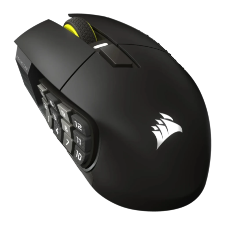 Corsair Scimitar Elite Wireless SE 33000 DPI RGB Blanc 16 boutons Souris gaming sans fil