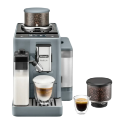 De'Longhi Rivelia EXAM44055G Moulin intégré Gris 1450W 19 bars buse vapeur Machine à Café Superautomatique