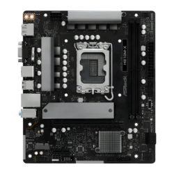 ASRock H810M-X Intel H810 LGA1851 Micro ATX DDR5 Noir 2,5G Ethernet Carte mère