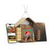 Mangeoire pour oiseaux Birdfy Feeder Metal V 2,5L 1080P 30fps