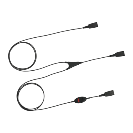 Câble accessoire pour casques Jabra Supervisor Y-Cord 8800-02-01