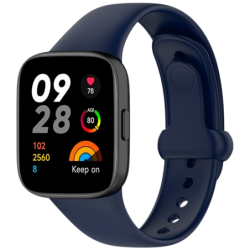 Bracelet en silicone Xiaomi Redmi Watch 3 Sports Bleu Foncé