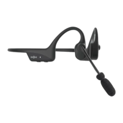 Shokz OpenComm2 Open-Ear Noir Conduction osseuse Bluetooth 5.1 16h IP55 Écouteurs sans fil