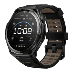 Amazfit Balance 3 51 mm Noir 1,5 pouces AMOLED NFC SpO2 Appels Bluetooth 21 jours +180 sports 10ATM Smartwatch
