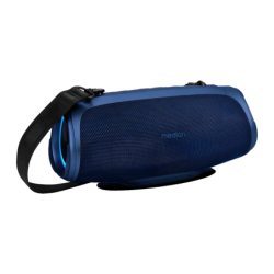 Medion Life P61746 Bleu 30W 42h IPX7 3600mAh lumières LED entrée AUX Enceinte Bluetooth 5.3