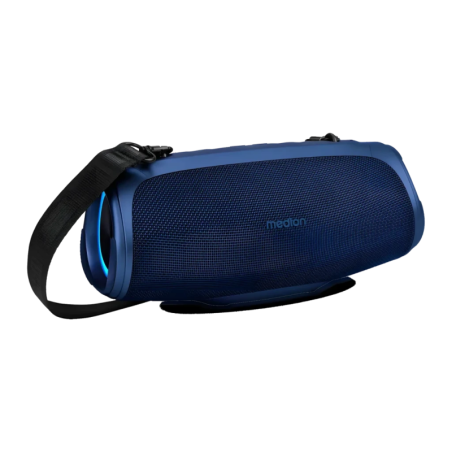 Medion Life P61746 Bleu 30W 42h IPX7 3600mAh lumières LED entrée AUX Enceinte Bluetooth 5.3