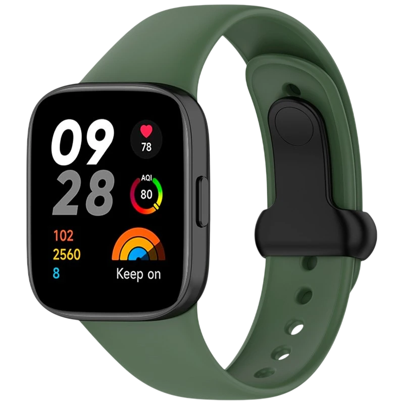 Bracelet en silicone Xiaomi Redmi Watch 3 Sports Vert