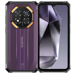 Oukitel G7 4GB/64GB Lilas Rugged MIL-STD-810H IP68/IP69K 6,52 pouces 90Hz 64MP 10600mAh 18W NFC