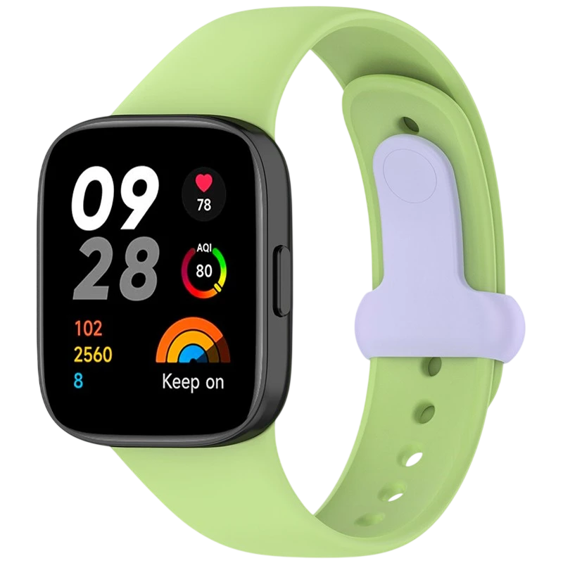 Bracelet en silicone Xiaomi Redmi Watch 3 Sports Lime