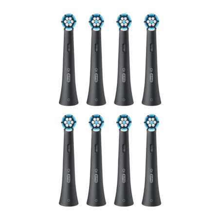 Tête de remplacement Oral-B iO Gentle Care Pack 8 Soies souples 4000 filaments Noir