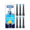 Tête de Remplacement Oral-B iO Ultimate Clean Pack 6 Microvibrations Noir